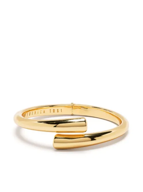 Federica Tosi curved two-sided bracelet