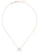 Chopard 18kt rose gold Happy Hearts Wings diamond and mother-of-pearl pendant necklace