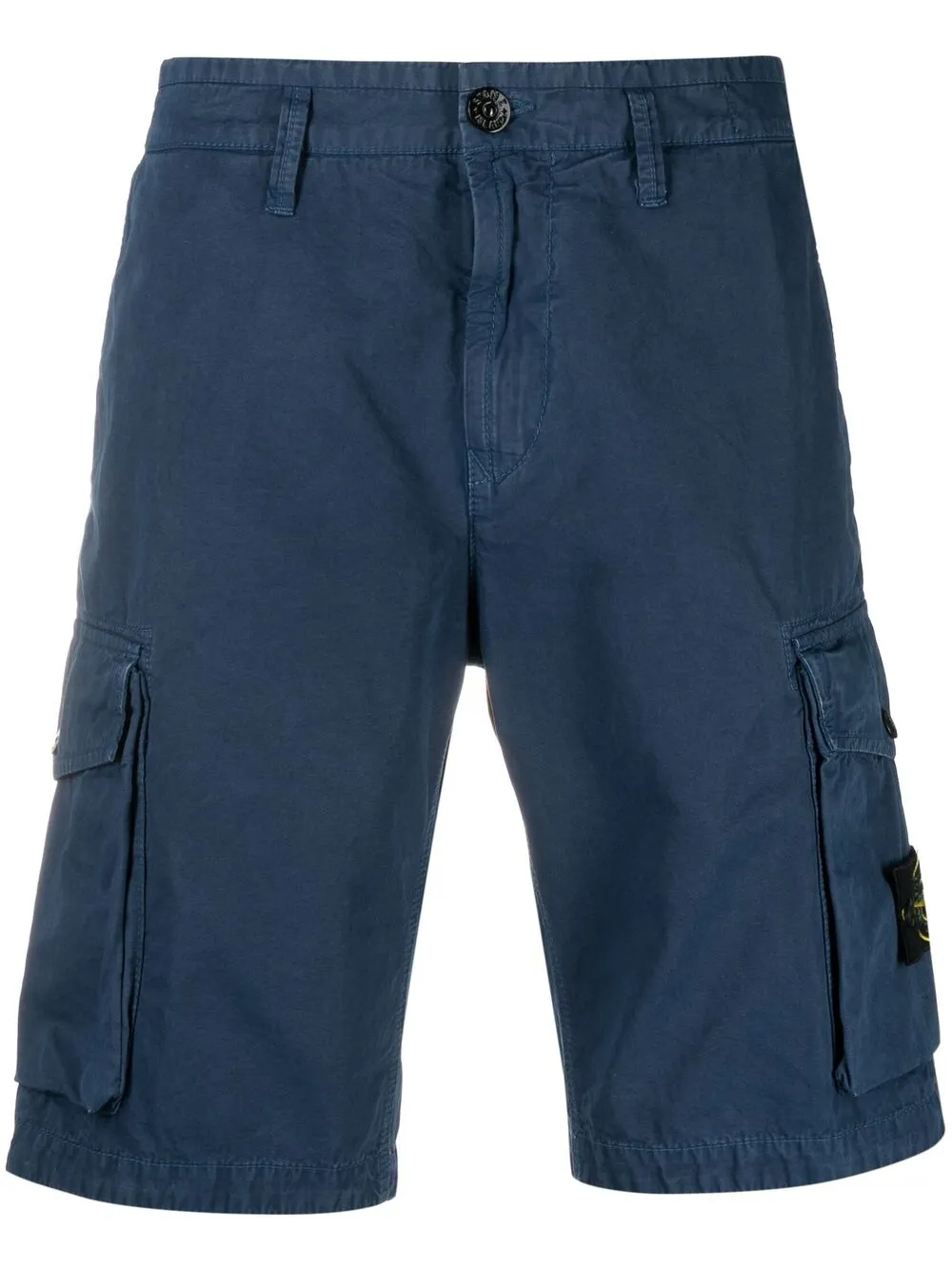 фото Stone island шорты карго с нашивкой-логотипом