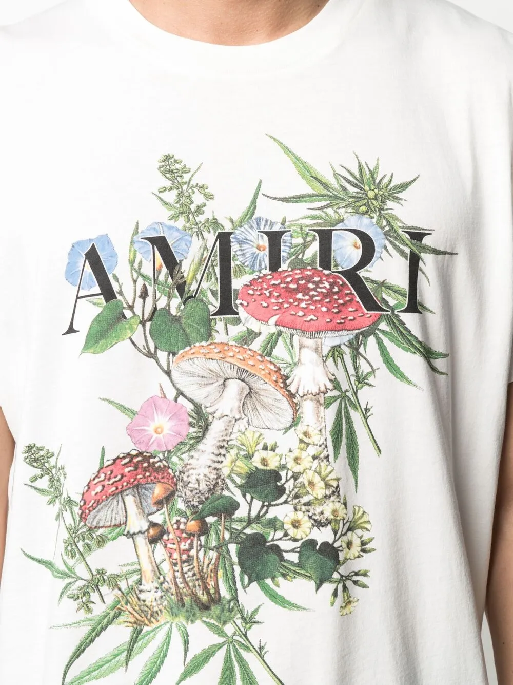 фото Amiri футболка с логотипом