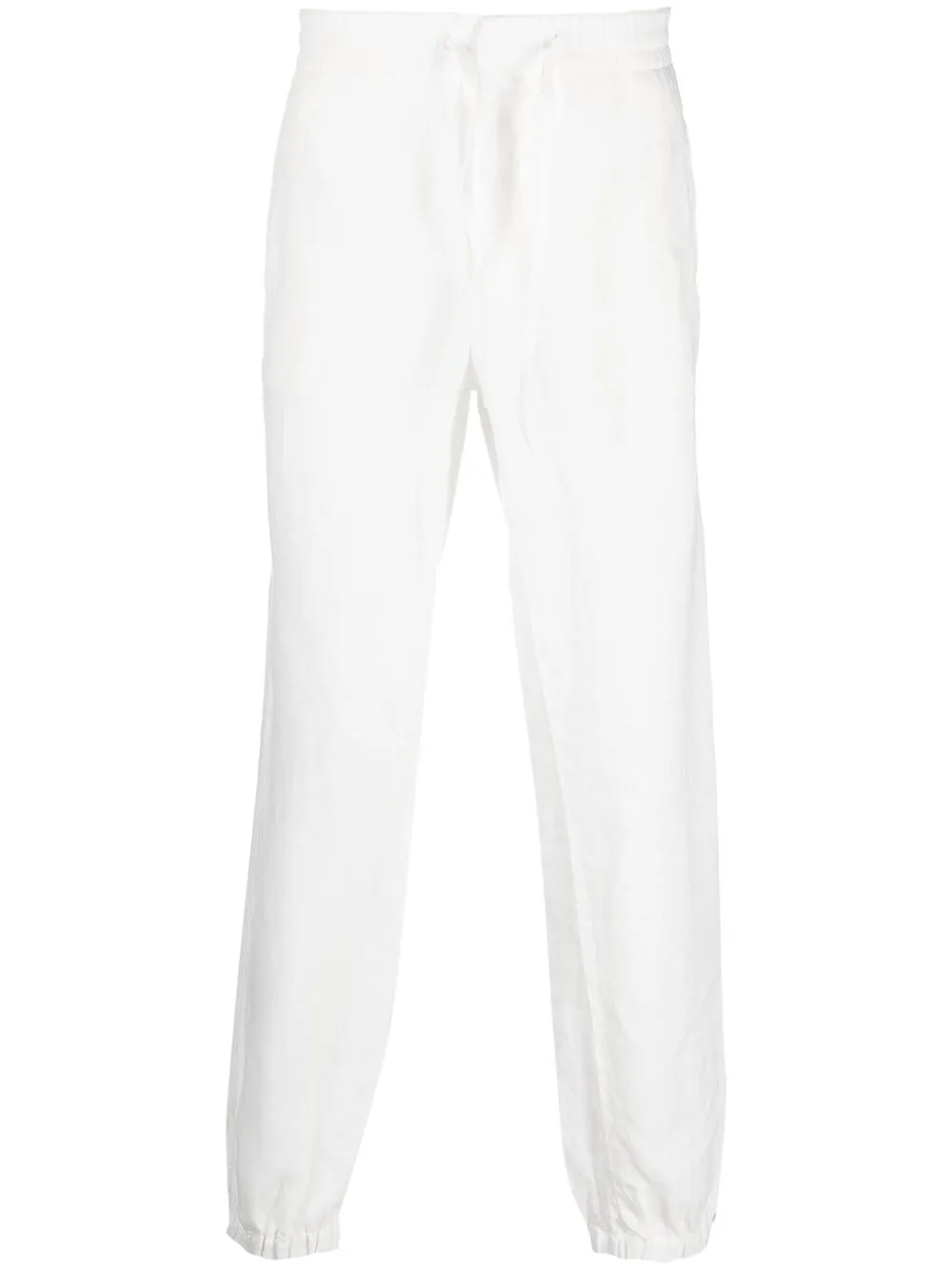 

Zegna pantalones rectos con cordón - Blanco