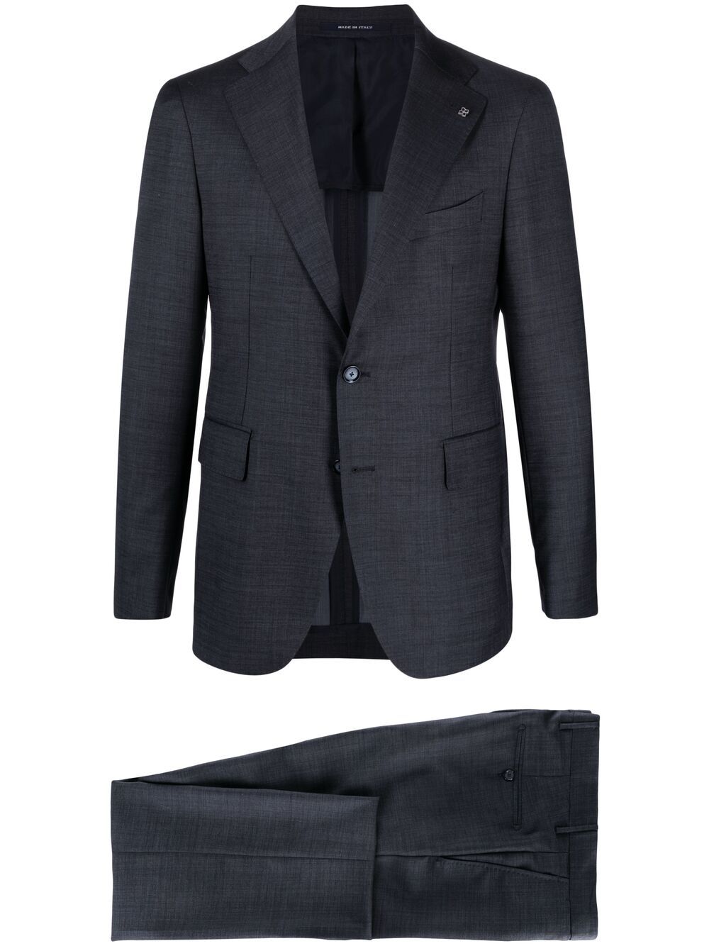 Tagliatore Virgin Wool Suit - Atterley In Blue | ModeSens