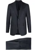 Tagliatore two-piece virgin wool suit - Blue