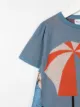 Wolf & Rita parasol print T-shirt