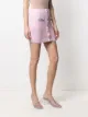 Chiara Ferragni jewel buttons knitted skirt