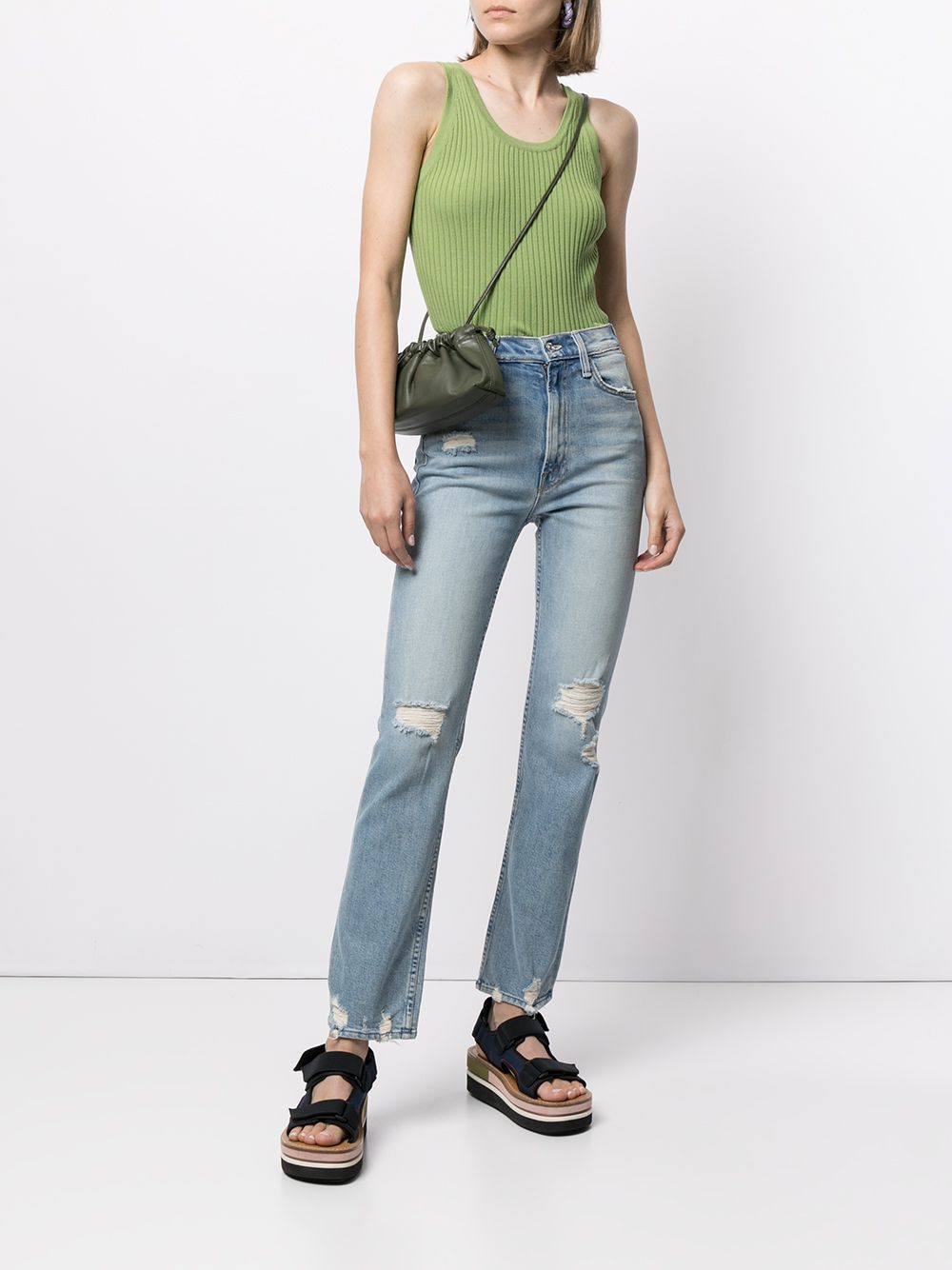 MOTHER Skinny jeans - Blauw