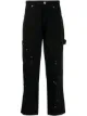 Image 1 of FIVE CM paint-splatter cargo trousers