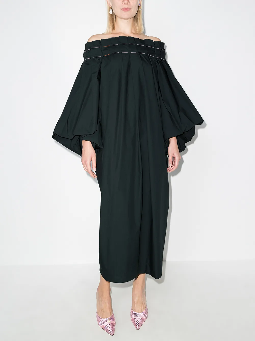 Image 2 of Roksanda Heloni off-shoulder midi dress