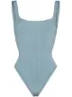 Image 1 of Hunza G Nile square-neck swimsuit
