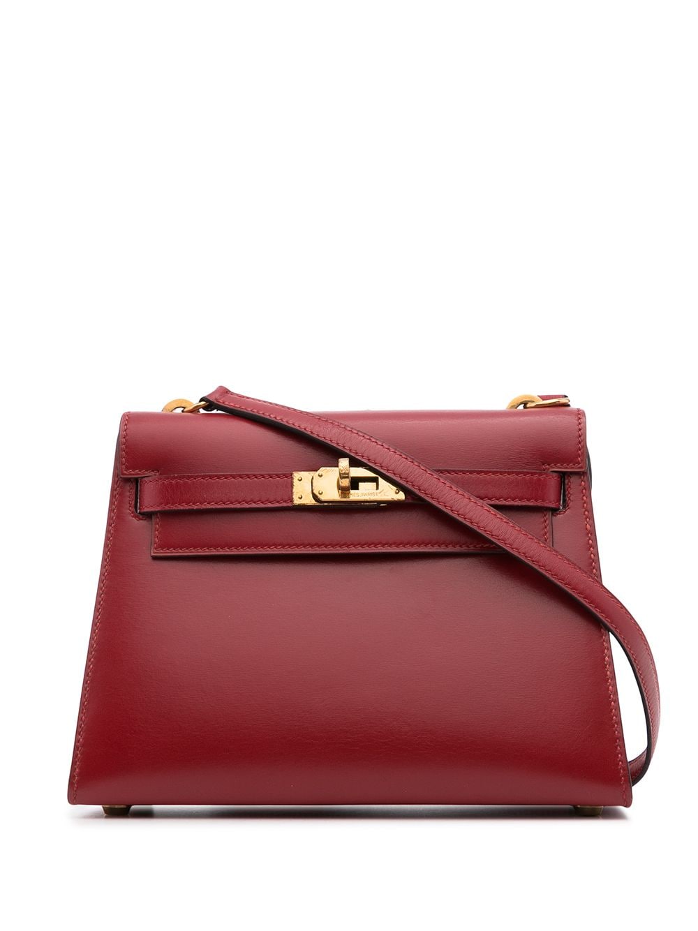 Hermès 2011 Pre-owned Kelly 20 Two-Way Handbag - Red