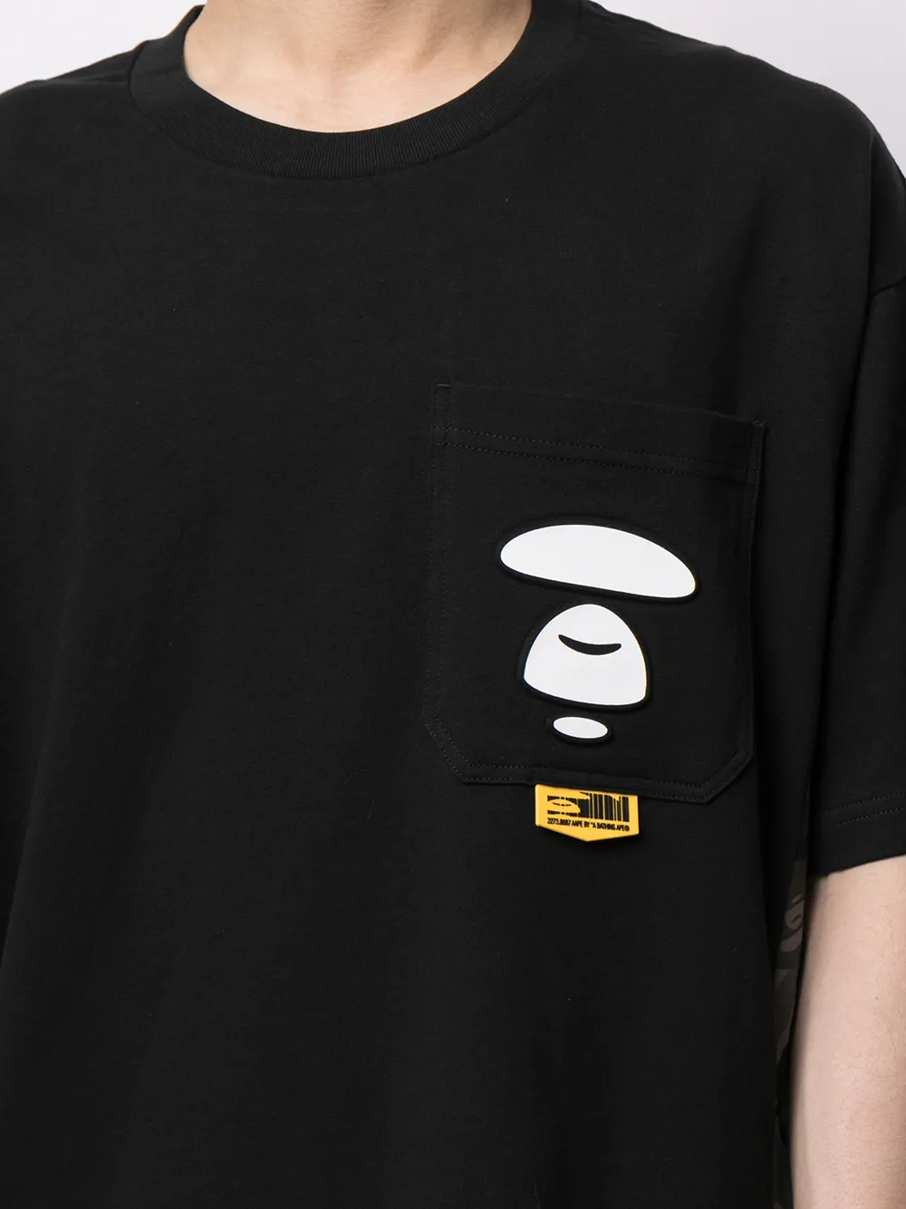 фото Aape by *a bathing ape® футболка с карманом и логотипом