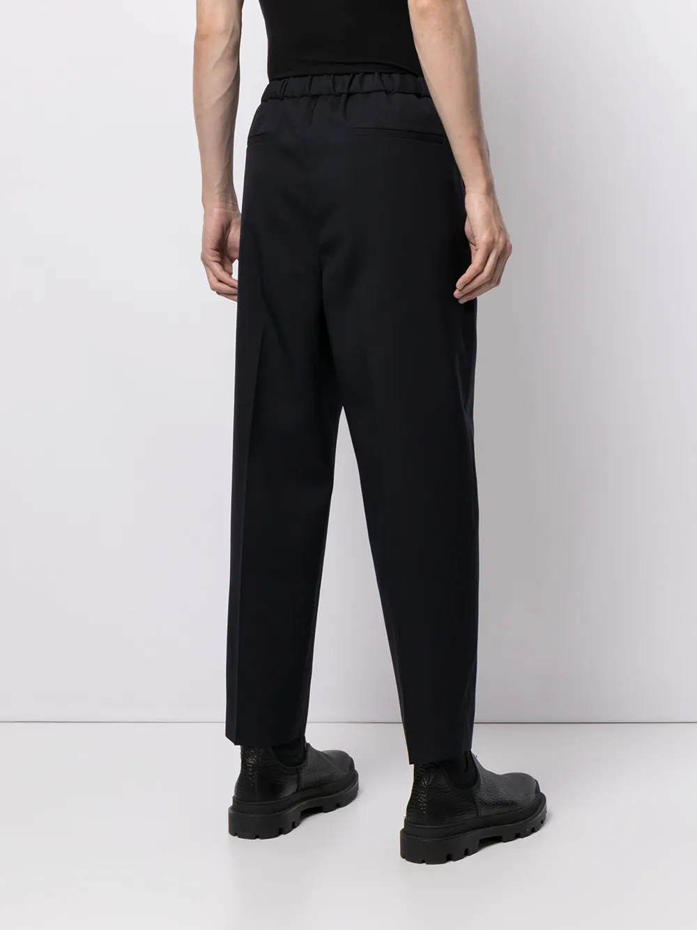 фото Jil sander укороченные брюки строгого кроя