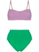 Image 1 of Hunza G Betty two-tone bikini set