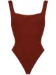 Image 1 of Hunza G Nile square-neck swimsuit