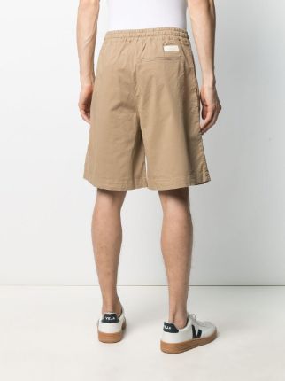 drawstring straight-leg shorts展示图