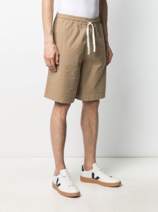 drawstring straight-leg shorts展示图