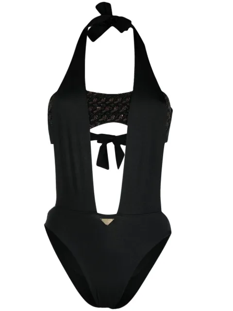 Emporio Armani cut-out swimsuit