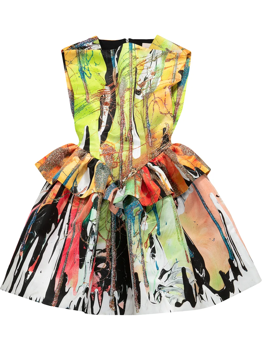 Image 1 of Christopher Kane Mindscape sleeveless mini dress