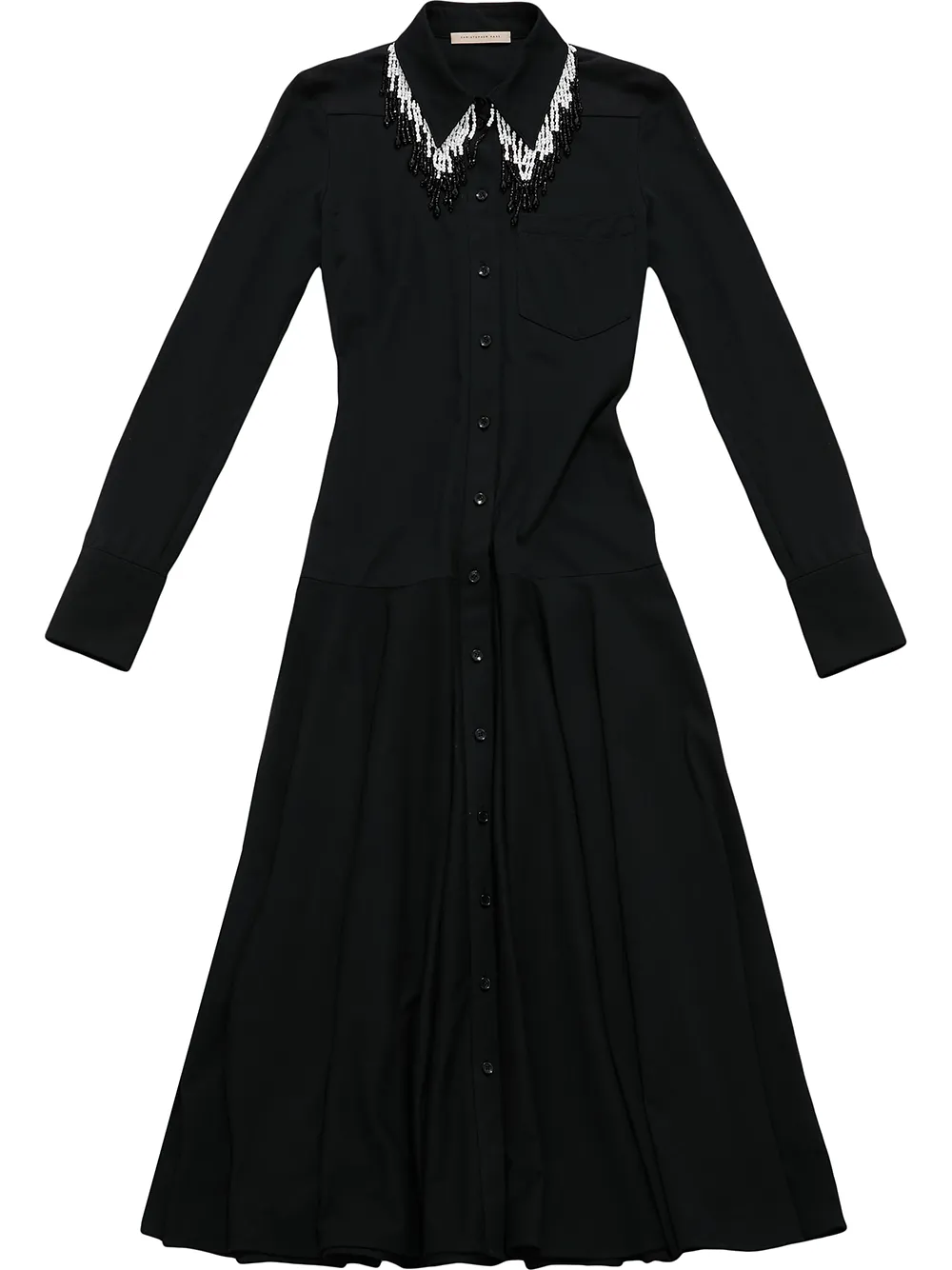 Image 1 of Christopher Kane bead-embellished shirt dress
