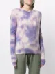 The Elder Statesman suéter con estampado tie-dye