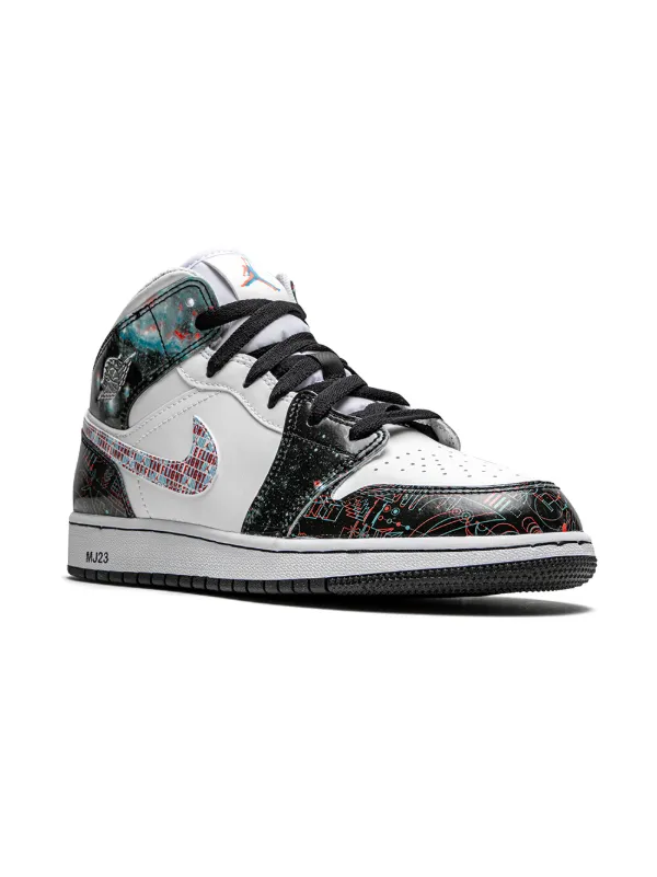 Jordan Kids Air Jordan 1 Mid SE GS スニーカー - Farfetch