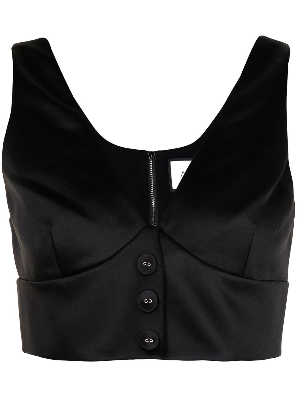 ALEXIS CROPPED SLEEVELESS TOP