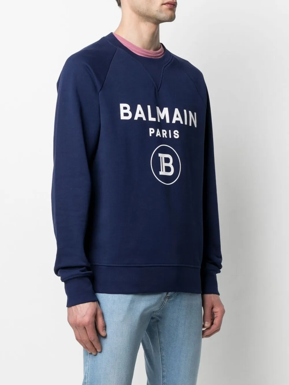 фото Balmain толстовка с логотипом