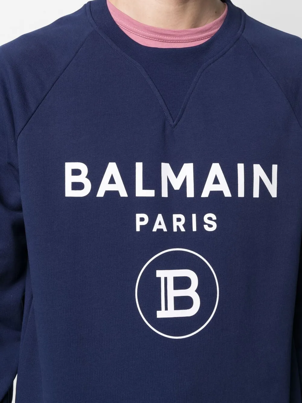 фото Balmain толстовка с логотипом