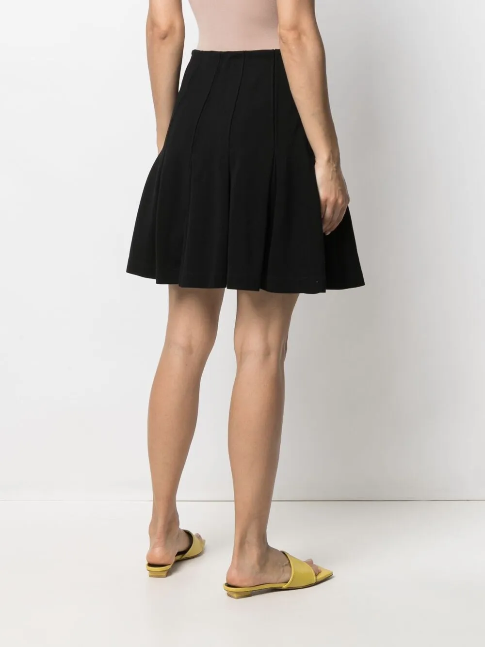 фото Maison kitsuné юбка с баской