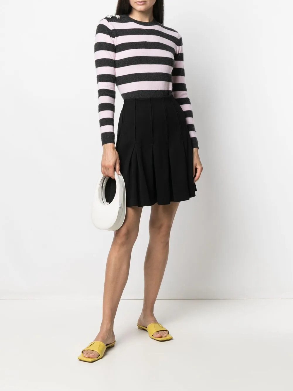 фото Maison kitsuné юбка с баской