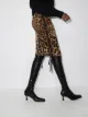 Dolce & Gabbana leopard print pencil skirt