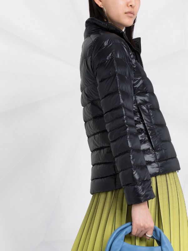 Canada Goose chevron-quilted Knitted Short Jacket - Farfetch