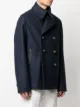 LANVIN double-breasted virgin wool coat
