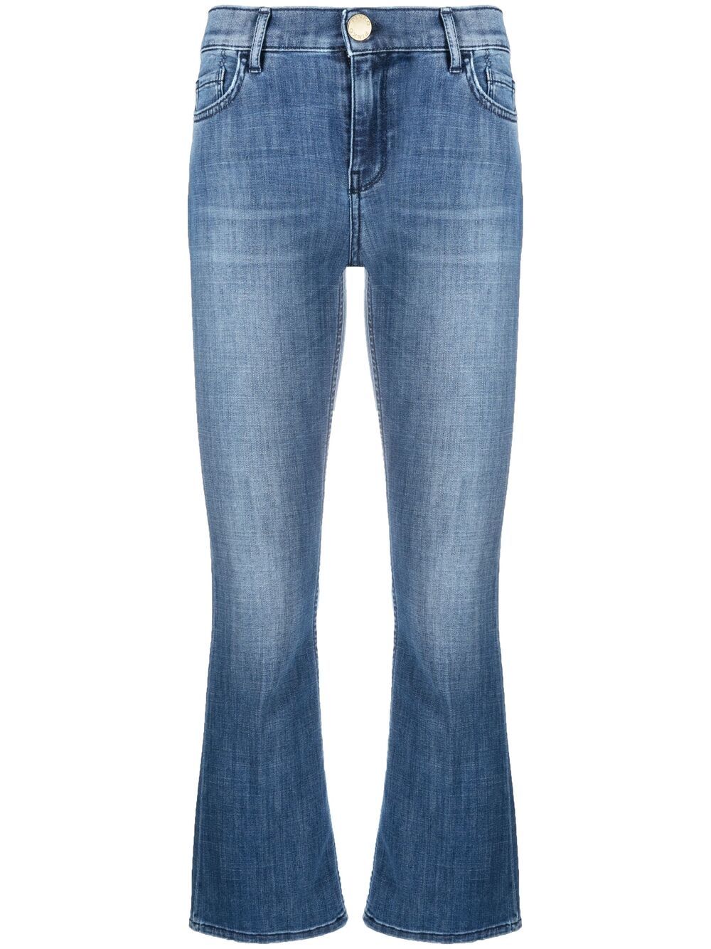 фото Pinko укороченные расклешенные джинсы fannie
