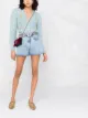 Image 2 of Alessandra Rich cropped floral embroidered cardigan