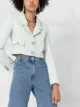 Alessandra Rich cropped double-breasted jacket