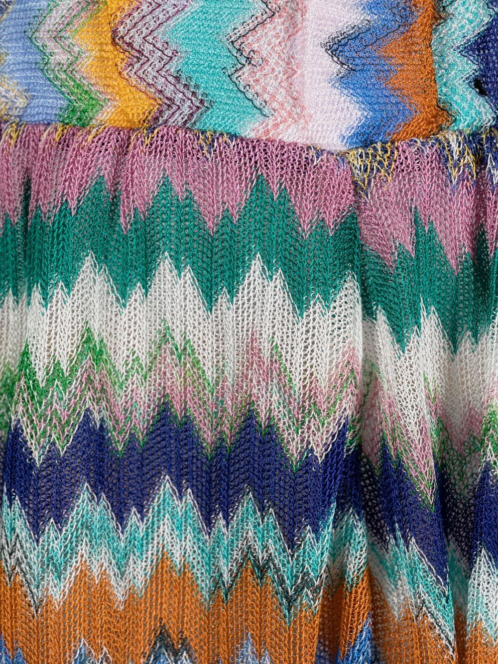 фото Missoni mare шорты с вышитым узором зигзаг