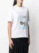 LANVIN Jeanne Lanvin fish-print T-shirt