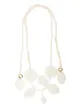 Jil Sander crochet-detail thread necklace