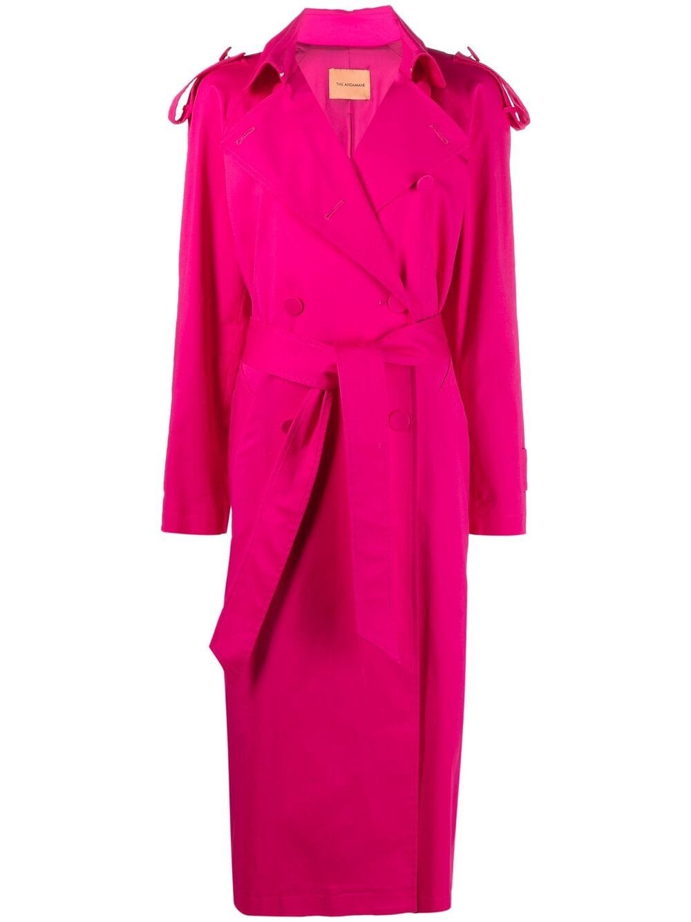Andamane Giulia Trench Coat In Pink