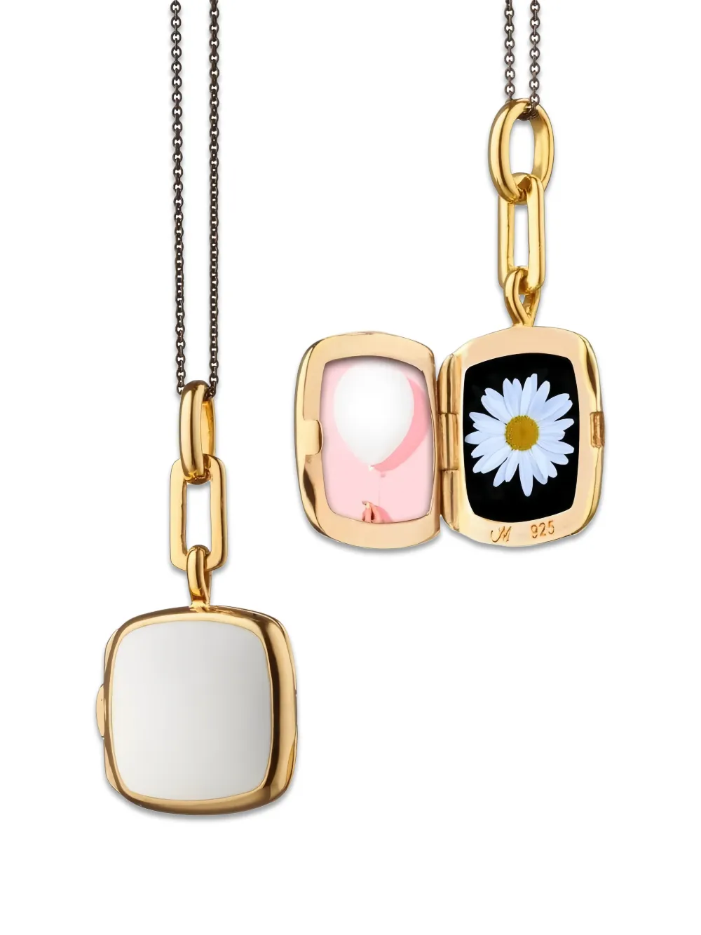 MONICA RICH KOSANN Collana con lucchetto - Oro