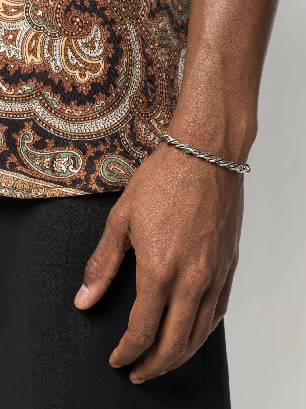 Gas Bijoux Armband met plaatje - Zilver