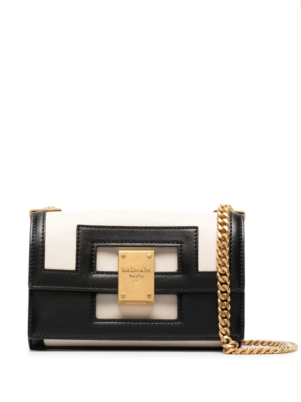 

Balmain bolsa Heritage pequeña 1945 - Blanco