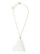 Jil Sander feather pendant necklace