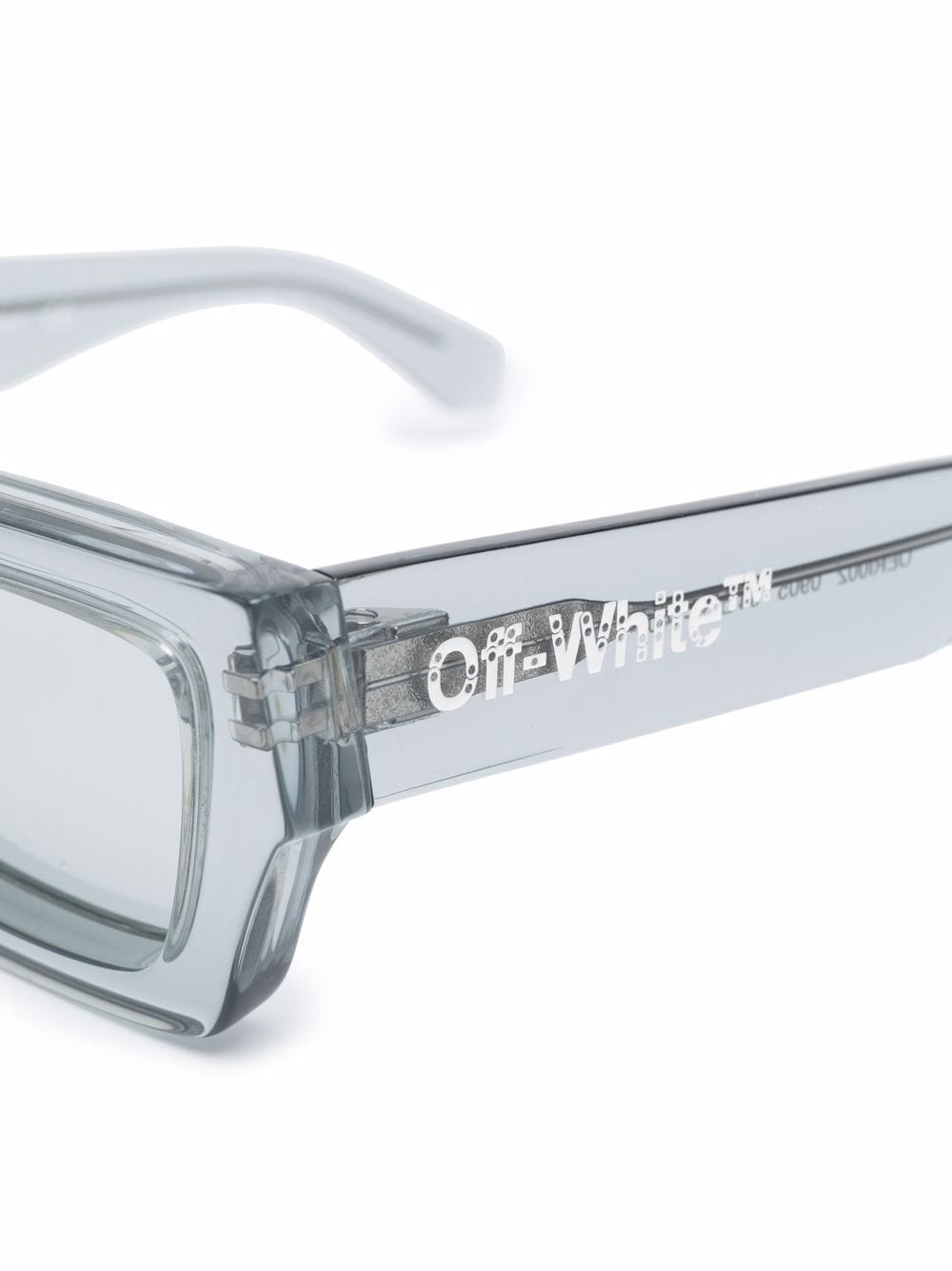 Off-White Men's Manchester Rectangle Sunglasses