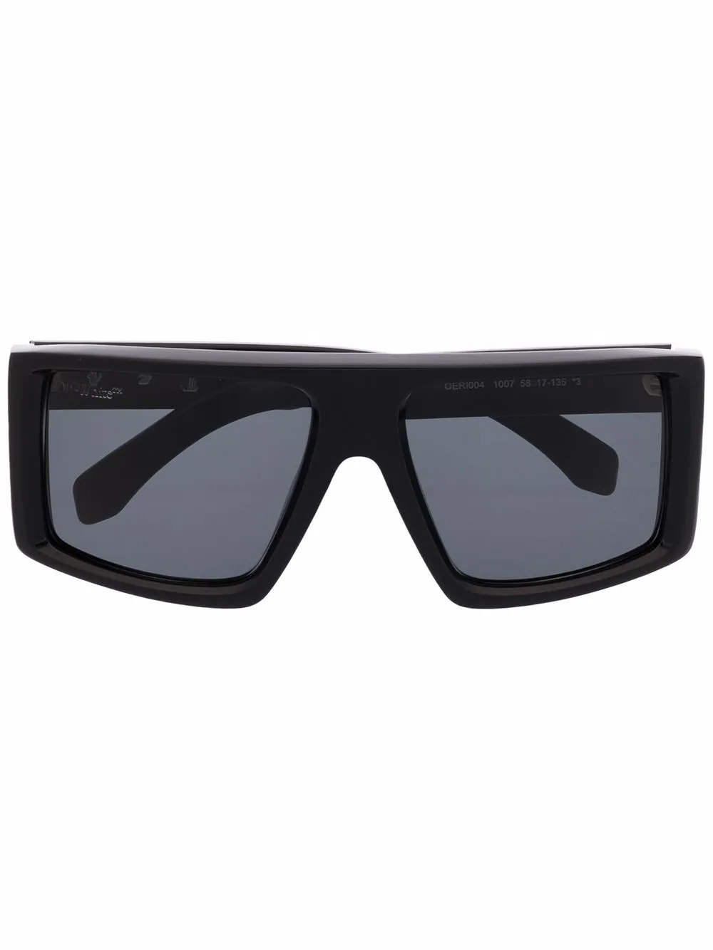 

Off-White lentes de sol Alps - Negro