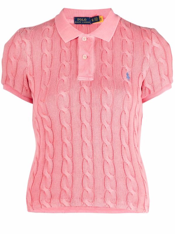 ralph lauren knitted polo