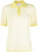 Image 1 of Bottega Veneta pointelle-knit polo shirt