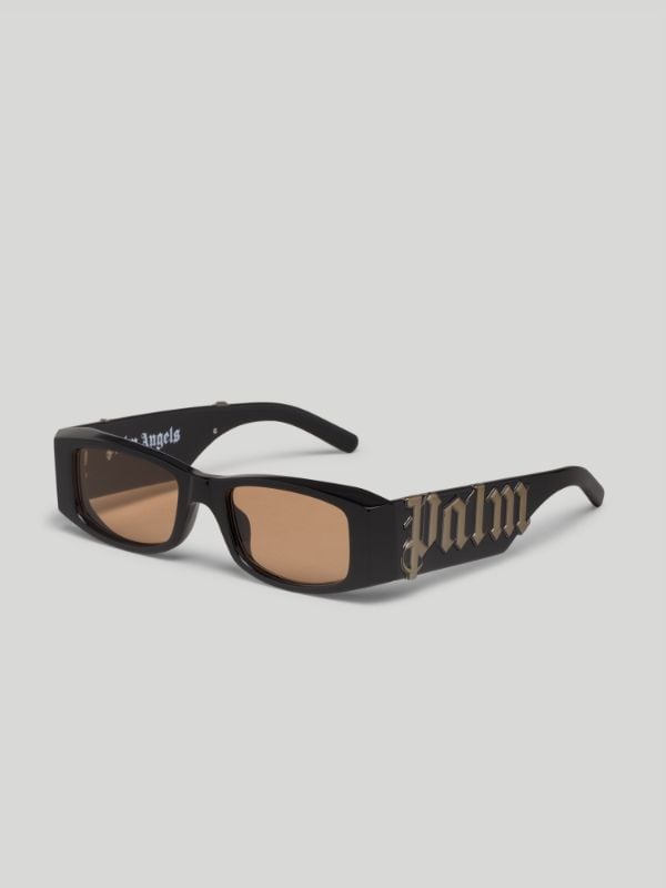 ANGEL SUNGLASSES in black - Palm Angels® Official
