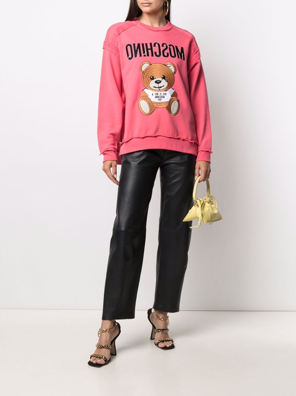 фото Moschino толстовка teddy bear